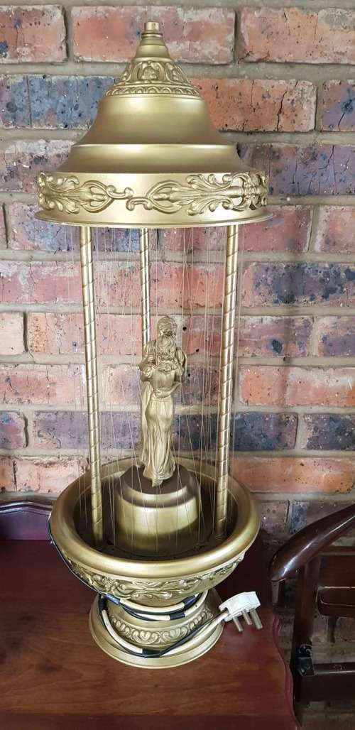 VINTAGE LARGE RAIN LAMP 700 MM HIGH