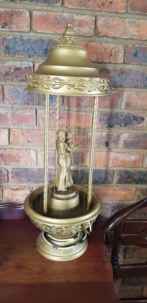 VINTAGE LARGE RAIN LAMP 700 MM HIGH