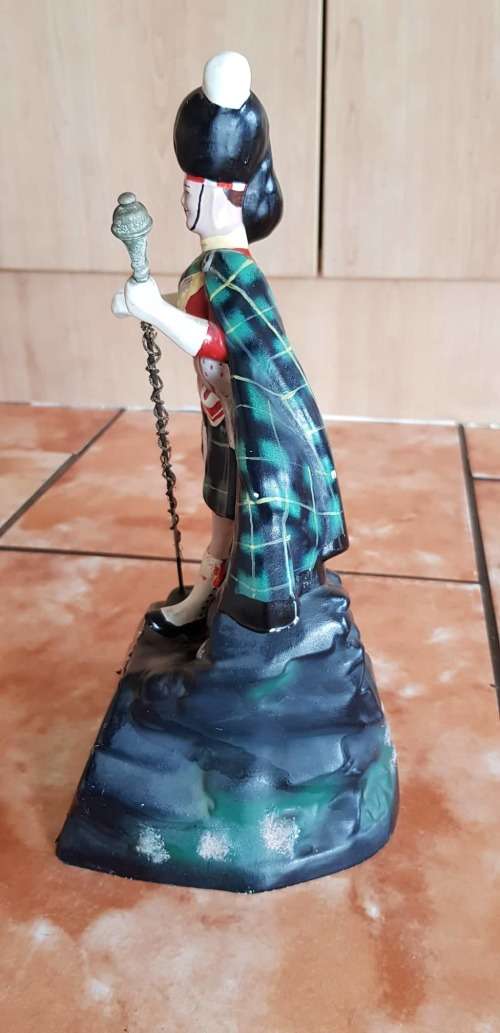 SCOTCH WHISKY FIGURE IN PORCELAIN NO 24, 300 MM HIGH