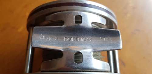 VINTAGE KENKOR SUS 18 8 DRUM REEL.