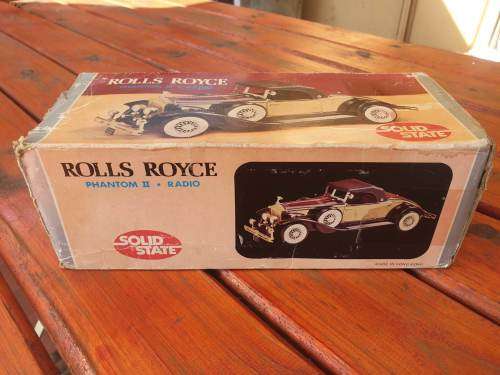1970`S SOLID STATE ROLLS ROYCE PHANTOM II RADIO WORKING 1/18 SCALE