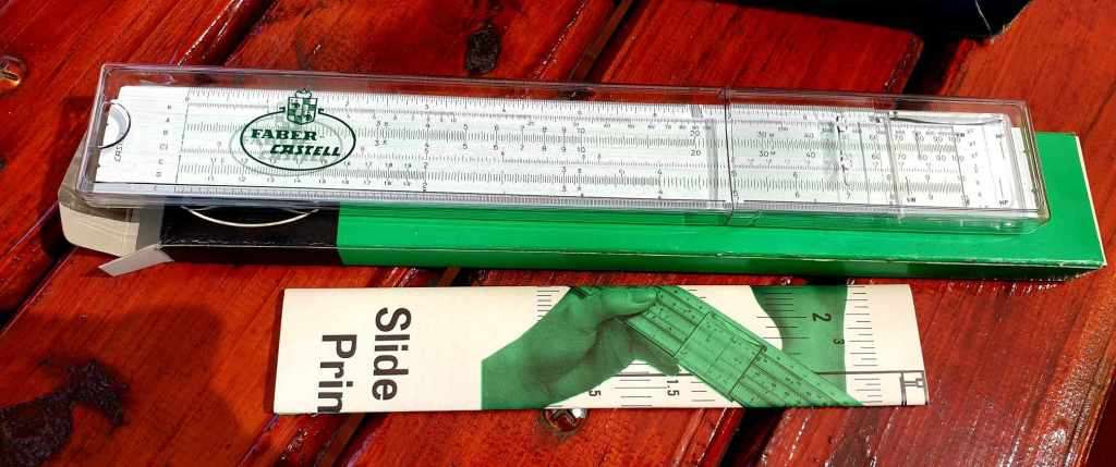 VINTAGE SWISS FABER CASTELL CONVERSION RULERS AS NEW