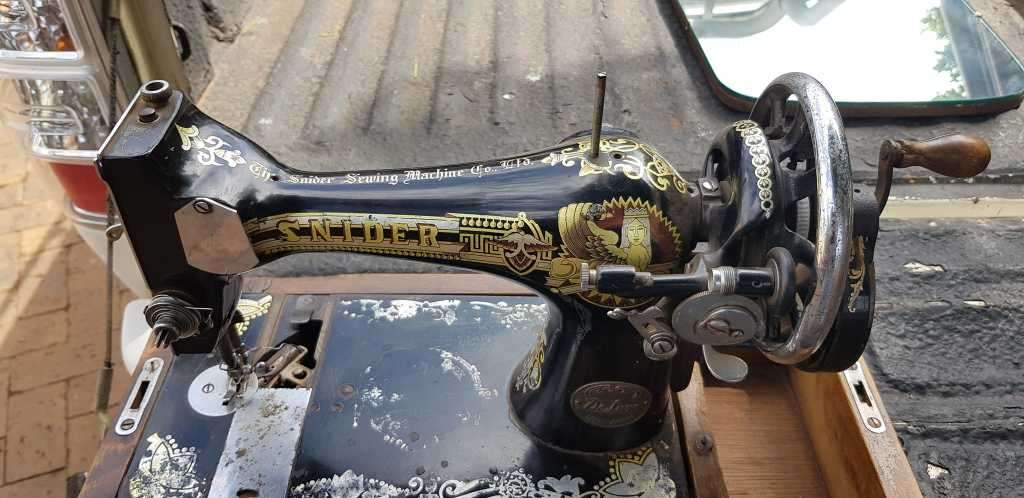 VERY RARE SNIDER SEWING MACHINE