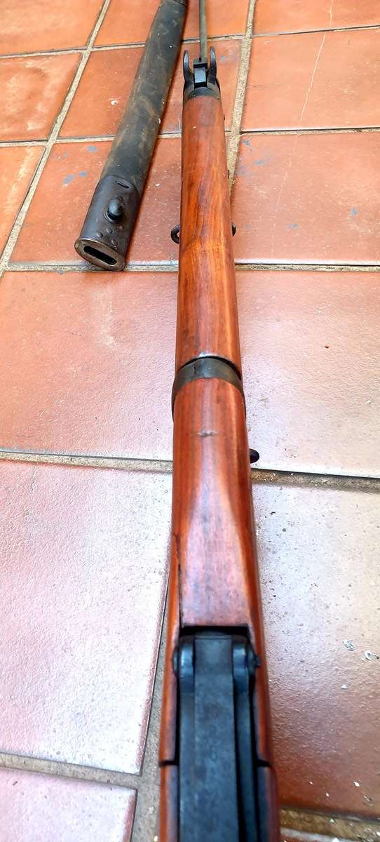 EXCELLENT 1917 WW1 SMLE 303 WITH WILKINSON BAYONET EX , RHODESIAN NON FUNCTIONAL DISPLAY