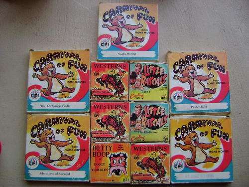 CARNIVAL 8 MM MOVIES IN ORIGINAL BOXES