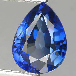 1.75 CT. AMAZING PEAR KASHMIR BLUE NATURAL SAPPHIRE