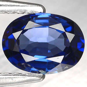 1.10 CT. DAZZLING OVAL KASHMIR BLUE NATURAL SAPPHIRE