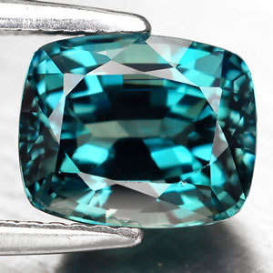 3.95ct.RARE FANCY SHAPE BLUE GREEN SAPPHIRE SONGEA !