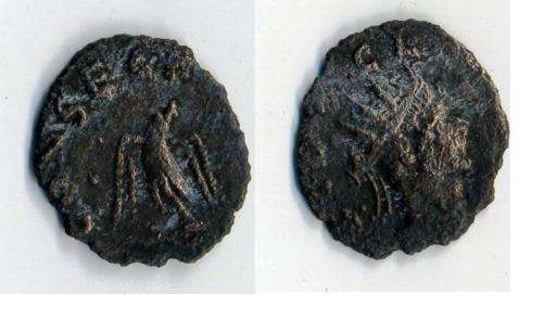 VERY RARE CLAUDIUS II 268-270 AD EAGLE ANCIENT ROMAN COIN