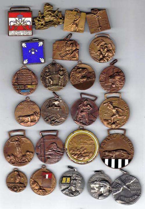 COLLECTION OF ITALIAN SERVICE MEDALS FOR ETHIOPIA CAMPAIGN