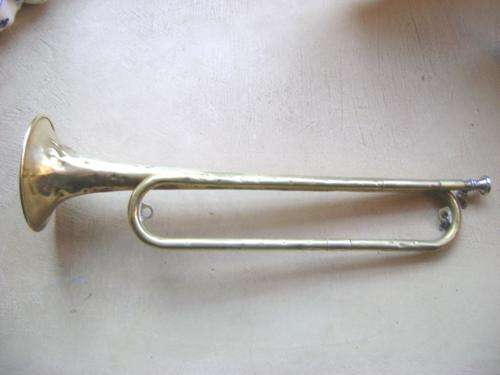 VINTAGE BRASS LONG BUGLE
