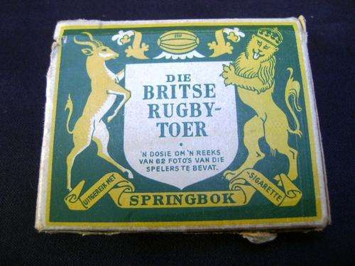 1939 SPRINGBOK/BRITISH LION TOUR PLAYER WALLET BY SPRINGBOK SIGARETTES
