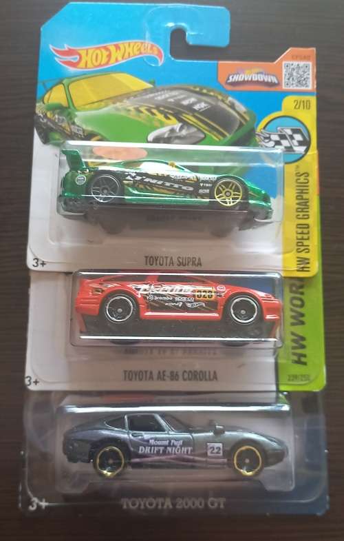 Toyota Classics set hot wheels