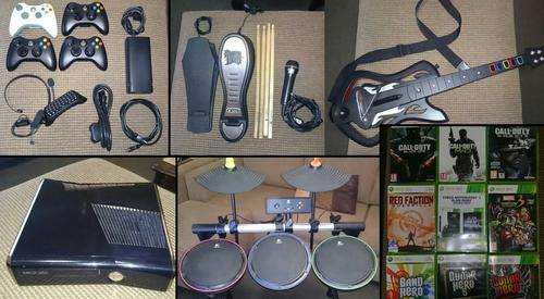 Xbox 360 + Guitar Hero ultimate bundle