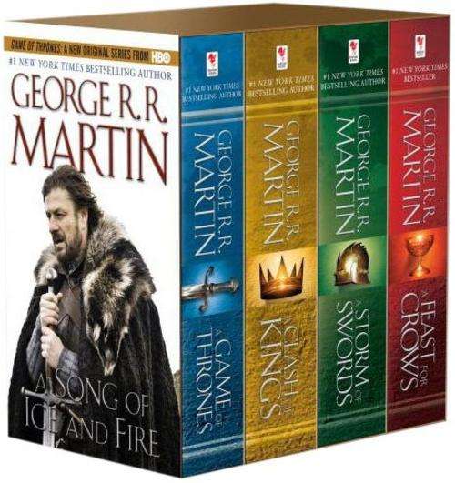 Game of Thrones Audio Books 1 - 4 !! Complete