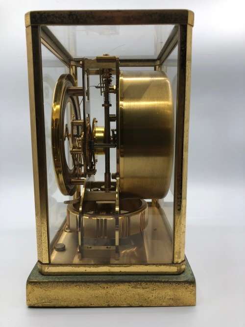 Swiss Jaeger LeCoultre Atmos Clock with original box - no reserve!