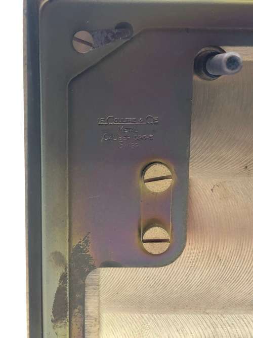 Swiss Jaeger LeCoultre Atmos Clock with original box - no reserve!