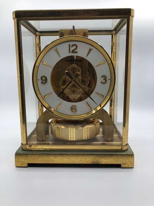 Swiss Jaeger LeCoultre Atmos Clock with original box - no reserve!