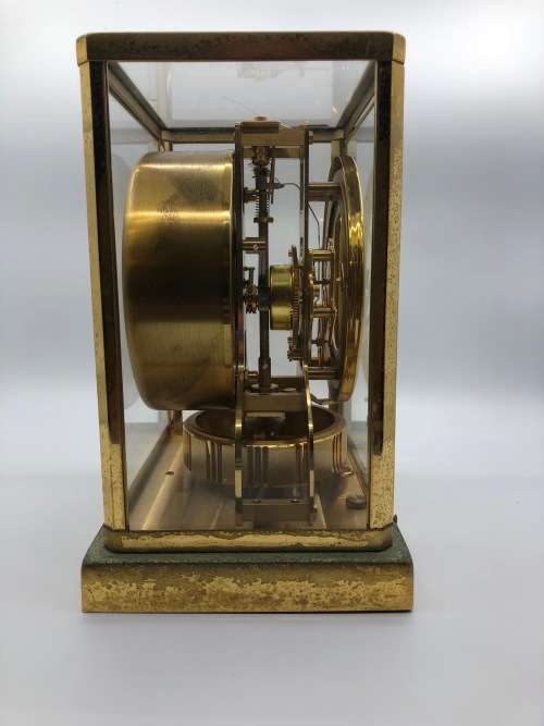 Swiss Jaeger LeCoultre Atmos Clock with original box - no reserve!