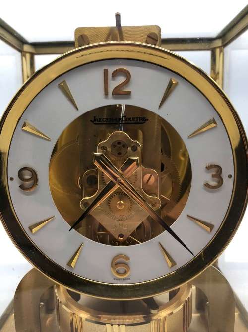 Swiss Jaeger LeCoultre Atmos Clock with original box - no reserve!