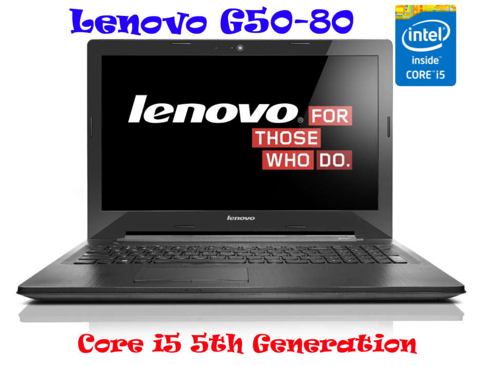 Lenovo G50 - Core i5 5th Gen, 6GB DDR3L Ram, 1000GB Hard Drive, Windows 10 Home Single Language