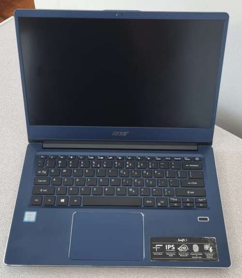 Acer Swift 3 - Core i5-8250U,14` FHD, 12GB DDR4 RAM, 256GB NVMe SSD + 1TB HDD, WIN10