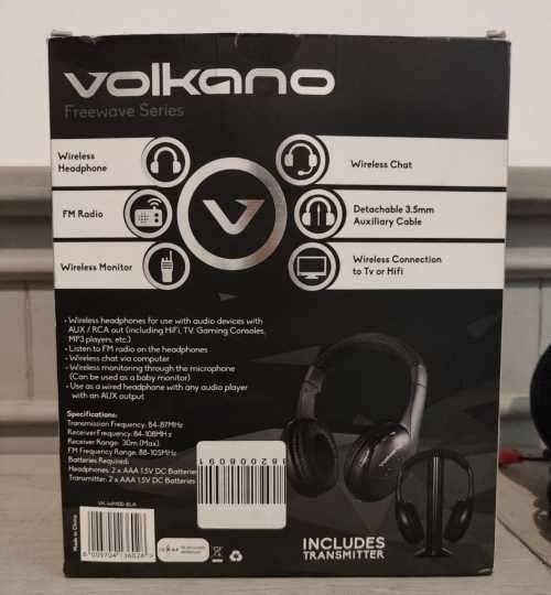 VOLKANO WIRELESS HEADPHONES - FREEWAVE SERIES