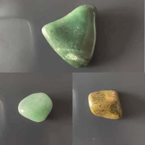 24 SEMI PRECIOUS TUMBLED GEMSTONES