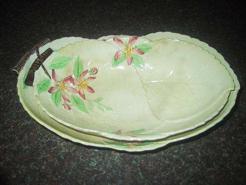 Delightful Set of Two Serving Dishes. Take a closer look. Stunning!