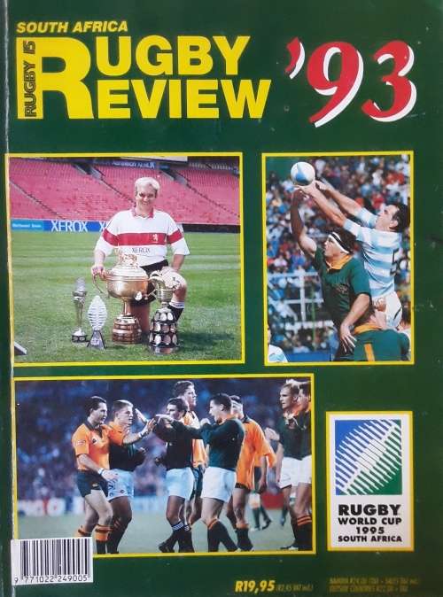 3 SA Rugby Magazines, 1976.1991 & 1993