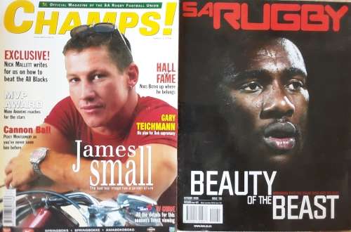 8 SA Rugby Magazines