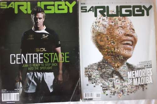 8 SA Rugby Magazines