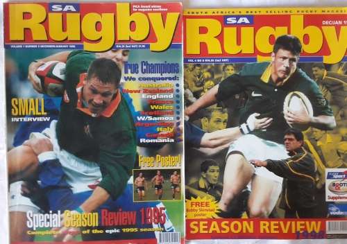 8 SA Rugby Magazines