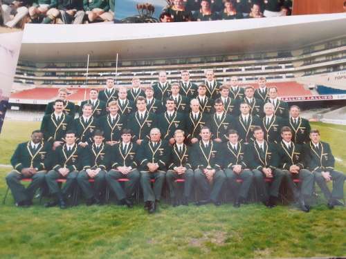 14 Original Springbok Team photos from the 1990s
