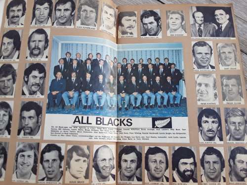 1976 New Zealand Rugby Tour to South Africa Scrapbook/Plakboek