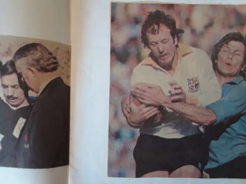 1978 Rugby Currie Cup Final Scrapbook/Plakboek