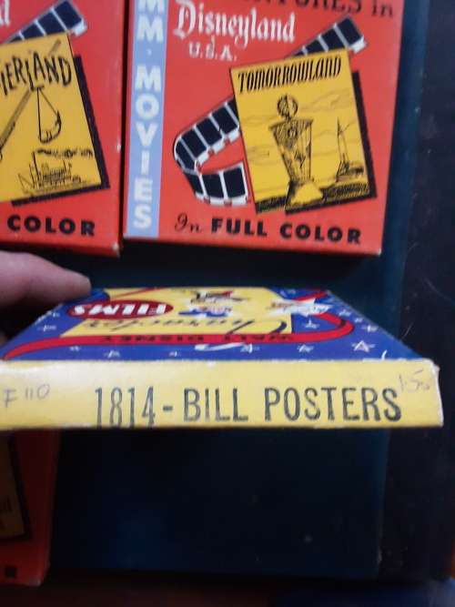 Standard 8mm Movies. Lot of 5, Walt Disney