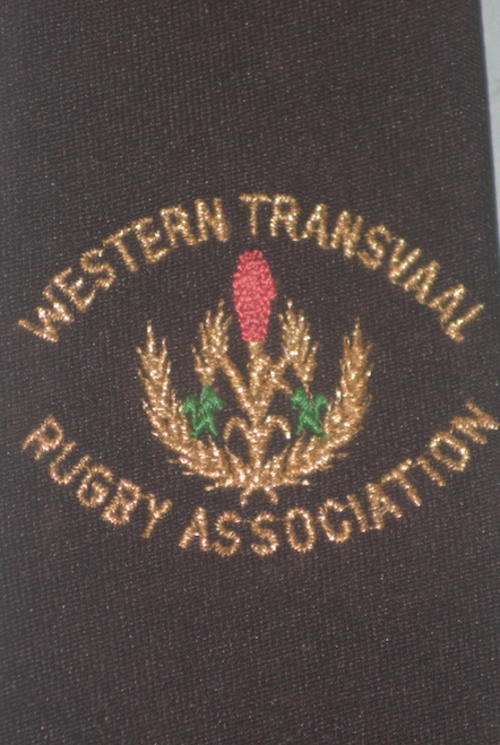 Western Transvaal Rugby Association Tie (1980s)