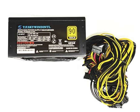 Skywindintl 2000w 90 Plus Gold Mining ATX Non-Modular Power Supply