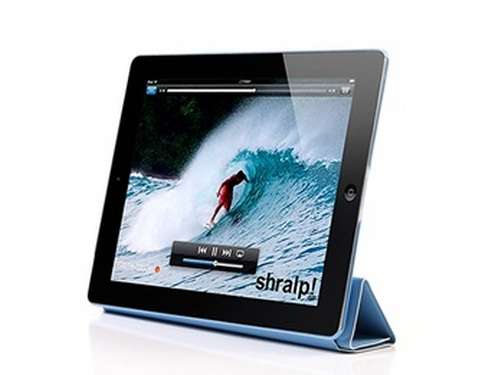 Smart Cover Full Protection Case for iPad 2 (Blue)