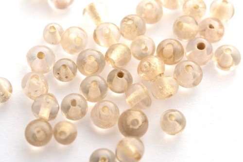 Ethiopian glass beads, 4-5mm, 50pcs