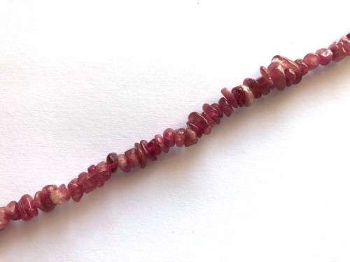 Tourmaline chips, 1 strand (+/-39cm)