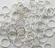 Jump rings nickel, 9mm, 50pcs