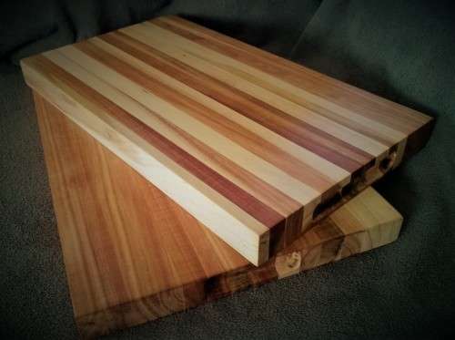 Kitchen WOODEN CHOPPING BOARD - Handcrafted from Knysna Blackwood