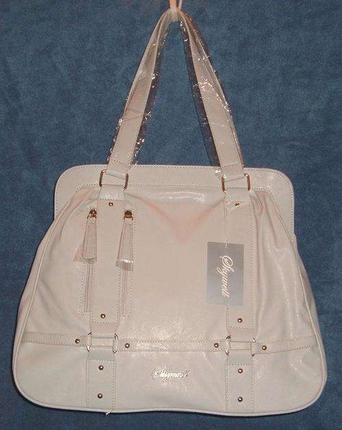 Handbag -"  VERY STYLISH TOTE " - Light Grey