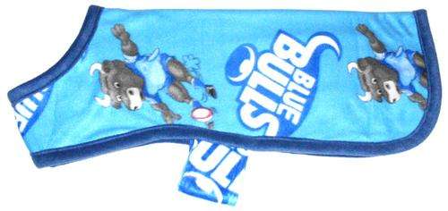 " BLUE BULLS " - EXTRA WARM DOG JACKET for the EXTRA, EXTRA LARGE DOG