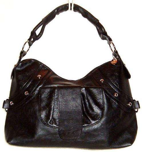 " R1 AUCTION " - Handbag - UTILITY HOBO -" Colour Black "