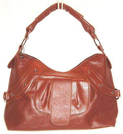 " R1 AUCTION " Handbag - UTILITY HOBO - " Colour Tan Brown "