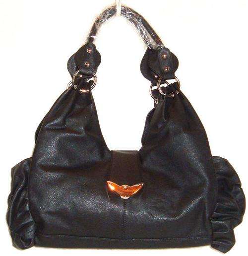 " FREE SHIPPING " - Handbag Last One " Relisted " - LOVELY STYLING - " Black Colour "