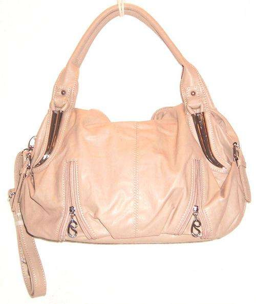 " FREE SHIPPING " DESIGNER STYLING - WITH REMOVABLE SHOULDER STRAP  !  - " Colour Beige "